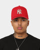 New Era New York Yankees 'Scarlet Stone' 9FORTY A-Frame Snapback Scarlet/Stone