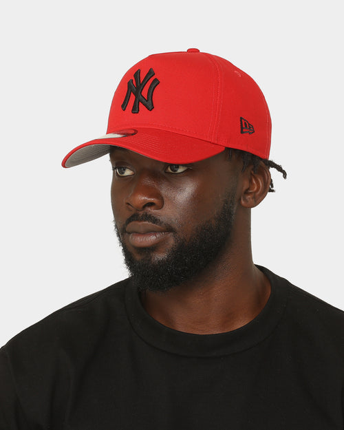 New Era New York Yankees Seasonal 9FORTY A-Frame Scarlet
