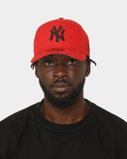 New Era New York Yankees Seasonal 9FORTY A-Frame Scarlet