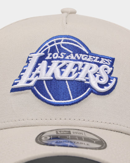 New Era Los Angeles Lakers 'Stone Royal' 9FORTY A-Frame Snapback Stone/Royal