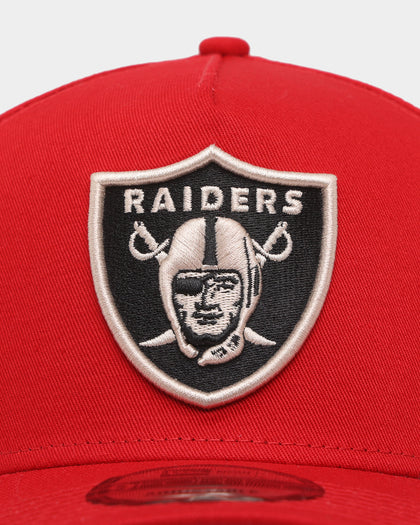 New Era Las Vegas Raiders 'Scarlet Stone' 9FORTY A-Frame Snapback Scarlet/Stone