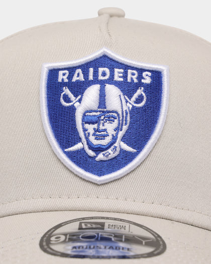 New Era Las Vegas Raiders 'Stone Royal' 9FORTY A-Frame Snapback Stone/Royal