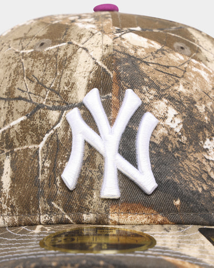 New Era New York Yankees 'Realtree Camo/Magenta' Retro Crown 59FIFTY Fitted Realtree Edge