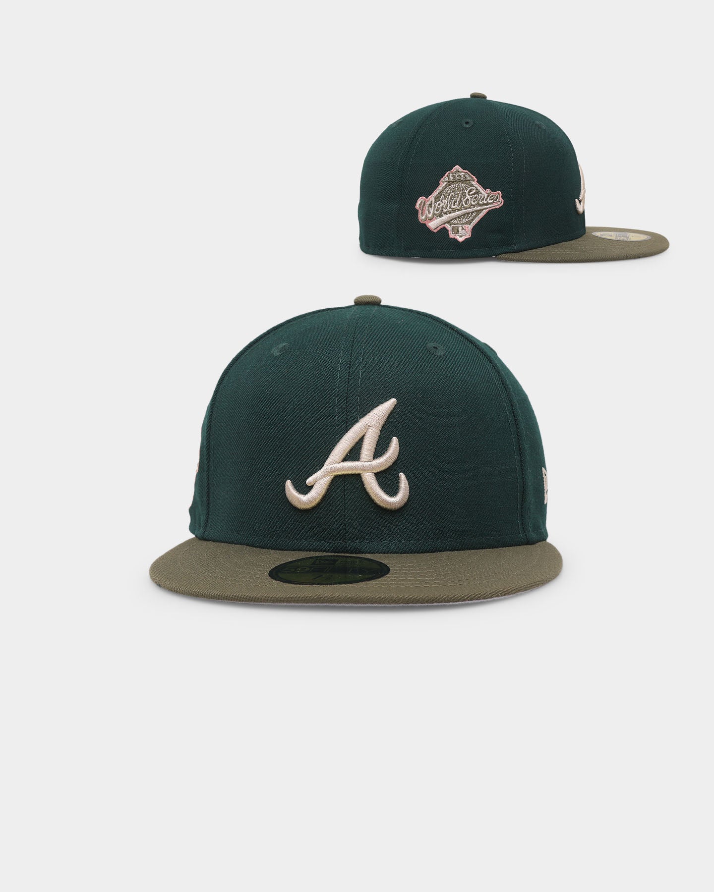 New Era Atlanta Braves 'Greens' 59FIFTY Fitted Dark Green