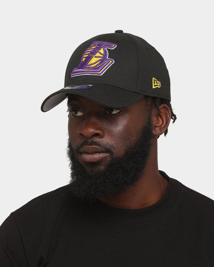 New Era Los Angeles Lakers 39THIRTY Stretch Fit Black/Original Team Colours
