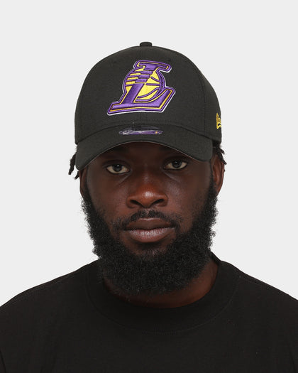 New Era Los Angeles Lakers 39THIRTY Stretch Fit Black/Original Team Colours