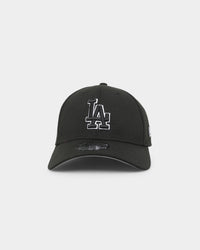New Era Los Angeles Dodgers 39THIRTY Fitted Black/White