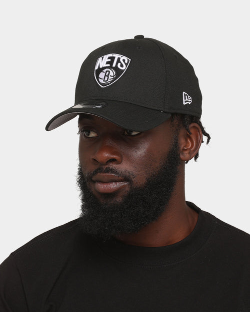 New Era Brooklyn Nets 39THIRTY Stretch Fit Black/Original Team Colours