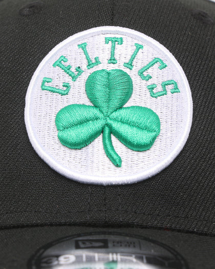 New Era Boston Celtic 39THIRTY Stretch Fit Black/Original Team Colours