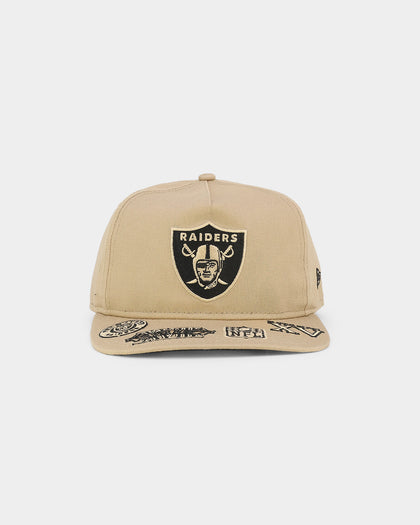 New Era Las Vegas Raiders 'Tumbleweed Visor Patch' Old Golfer Snapback Tumbleweed