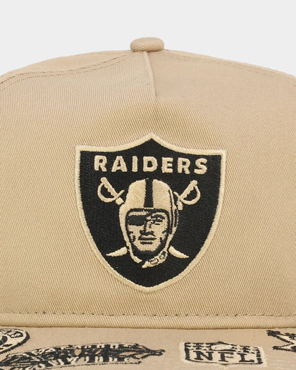New Era Las Vegas Raiders 'Tumbleweed Visor Patch' Old Golfer Snapback Tumbleweed