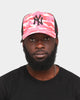 New Era New York Yankees 'Pink Camo' 9FORTY  A-Frame Trucker Snapback Pink Camo