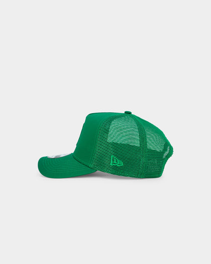 New Era New York Yankees 'Kelly Green Embossed Logo' 9FORTY A-Frame Trucker Snapback Kelly Green