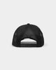 New Era Los Angeles Dodgers 'PU Leather' 9FORTY A-Frame Trucker Snapback Black Leather