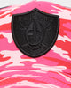 New Era Las Vegas Raiders 'Pink Camo' 9FORTY  A-Frame Trucker Snapback Pink Camo