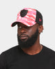New Era Las Vegas Raiders 'Pink Camo' 9FORTY  A-Frame Trucker Snapback Pink Camo