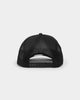 New Era Chicago White Sox 'PU Leather' 9FORTY A-Frame Trucker Snapback Black Leather