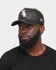 New Era Chicago White Sox 'PU Leather' 9FORTY A-Frame Trucker Snapback Black Leather
