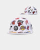 New Era NBA 'Team All Over' 59FIFTY Fitted White