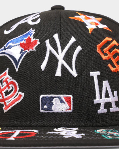 New Era MLB 'Team All Over' 59FIFTY Fitted Black