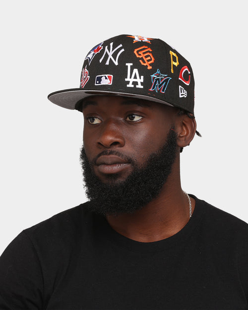 New Era MLB 'Team All Over' 59FIFTY Fitted Black