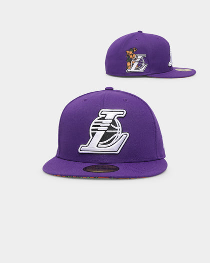 New Era Los Angeles Lakers 'OG Team Colour State Flower' 59FIFTY Fitted OTC