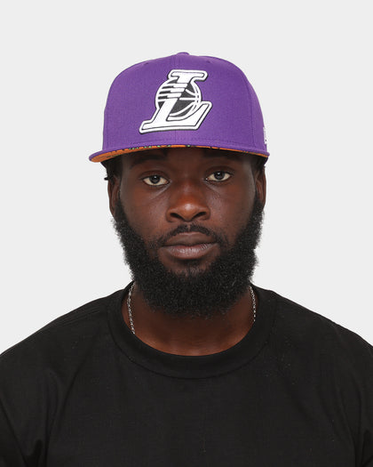 New Era Los Angeles Lakers 'OG Team Colour State Flower' 59FIFTY Fitted OTC