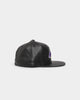 New Era Los Angeles Lakers 'PU Leather' 59FIFTY Fitted Black Leather