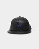 New Era Los Angeles Dodgers 'PU Leather' 59FIFTY Fitted Black Leather