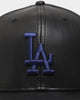 New Era Los Angeles Dodgers 'PU Leather' 59FIFTY Fitted Black Leather