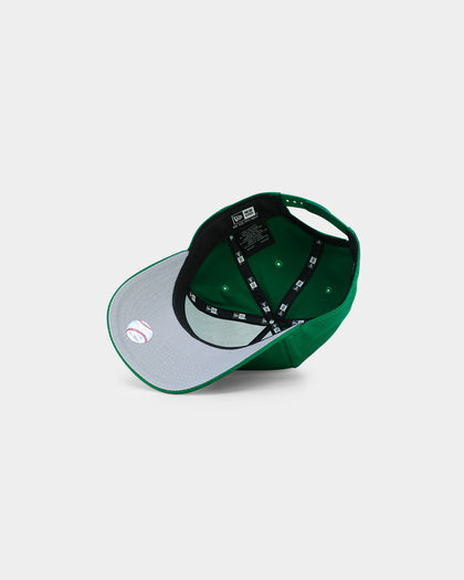 New Era Atlanta Braves 'Kelly Green Embossed Logo' Old Golfer Snapback Kelly Green