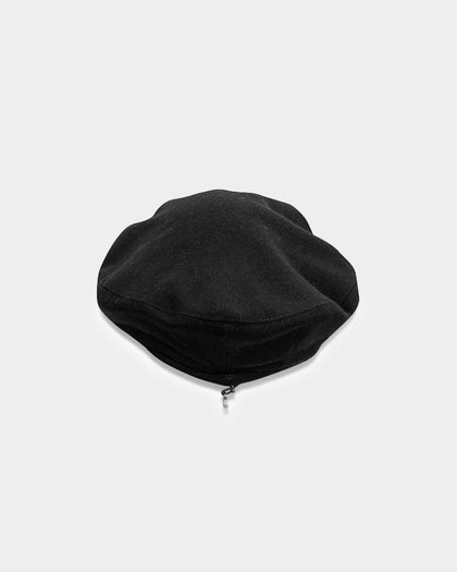 New Era New York Yankees 'Black Melton Wool' Beret Black/White