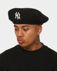 New Era New York Yankees 'Black Melton Wool' Beret Black/White