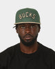 New Era Milwaukee Bucks Team Wordmark 9FIFTY Snapback Original Team Colours