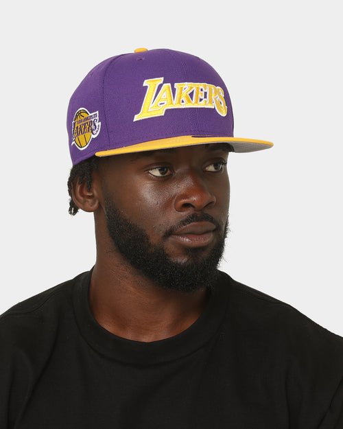 New Era Los Angeles Lakers Team Wordmark 9FIFTY Snapback Original Team Colours