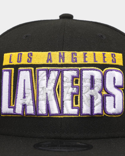 New Era Los Angeles Lakers 'Insider' 9FIFTY Fitted Black/Original Team Colours