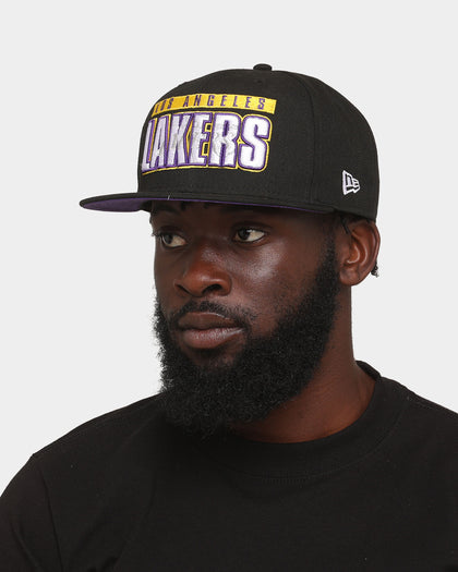 New Era Los Angeles Lakers 'Insider' 9FIFTY Fitted Black/Original Team Colours