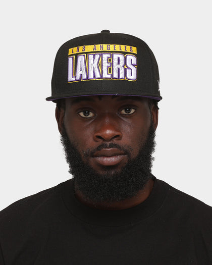 New Era Los Angeles Lakers 'Insider' 9FIFTY Fitted Black/Original Team Colours