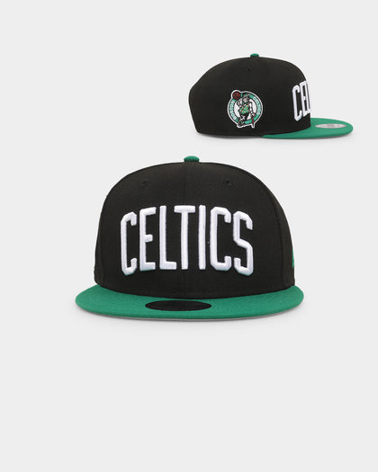 New Era Boston Celtics Team Wordmark 9FIFTY Snapback Original Team Colours