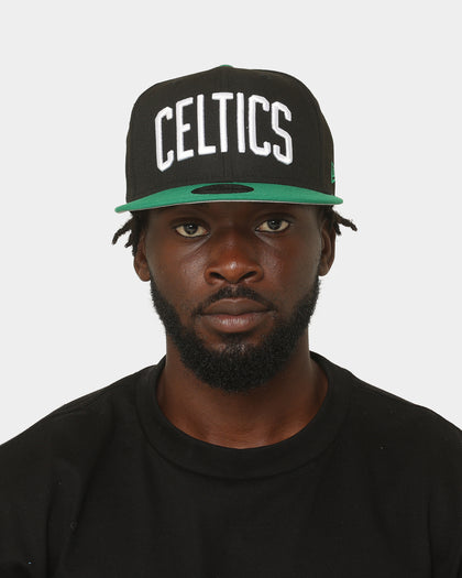 New Era Boston Celtics Team Wordmark 9FIFTY Snapback Original Team Colours