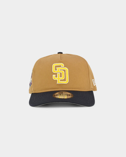 New Era San Diego Padres 'Midnight Harvest 2-Tone' Old Golfer Snapback Wheat/Navy