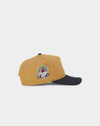 New Era San Diego Padres 'Midnight Harvest 2-Tone' Old Golfer Snapback Wheat/Navy