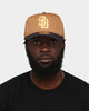 New Era San Diego Padres 'Midnight Harvest 2-Tone' Old Golfer Snapback Wheat/Navy
