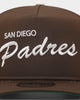 New Era San Diego Padres 'OTC Chrome Prolight' Golfer Snapback Brown