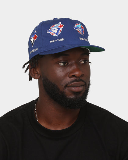 New Era Toronto Blue Jays 'Logo Evolution' Golfer Snapback Golfer Collection Light Royal