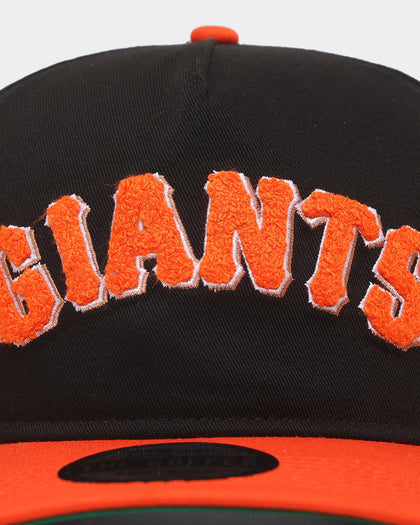New Era San Francisco Giants 'Chenille' Golfer Snapback Black