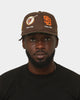 New Era San Diego Padres 'Logo Evolution' Golfer Snapback Collection Brown