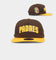 New Era San Diego Padres 'Chenille' Golfer Snapback Brown