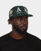 New Era Oakland Athletics 'Logo Evolution' Golfer Snapback Collection Dark Green
