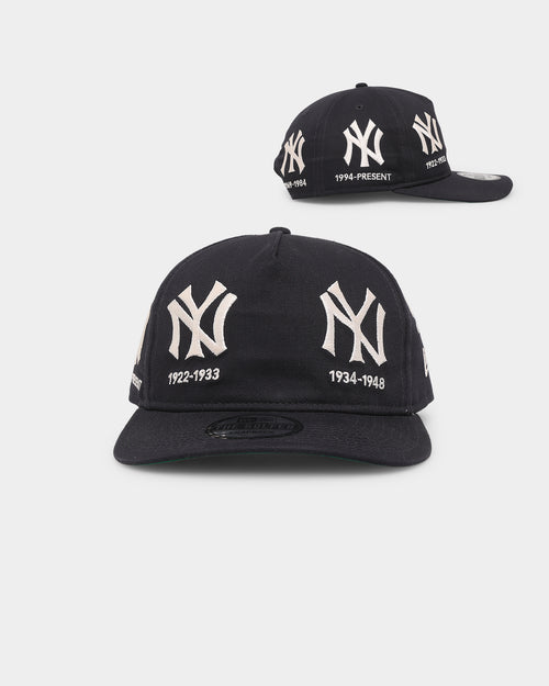 New Era New York Yankees 'Logo Evolution' Golfer Snapback Collection Navy